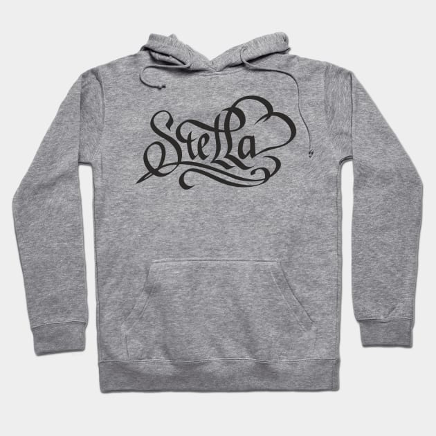 Name Stella Hoodie by oleo_graphy